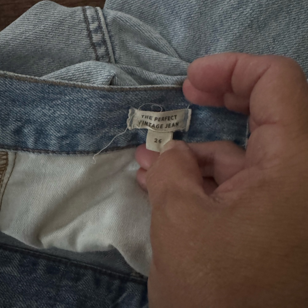 Madewell Faded The Perfect Vintage Jeans Size 26 - Picture 6 of 8